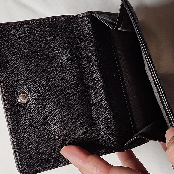 Celine Vintage bi fold wallet canvas / leather - Picture 7 of 12